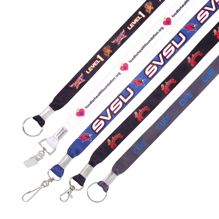 ''SDP3417353 3/4'''' Polyester Dye Sublimated LANYARDs''